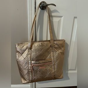 Gold Foil Vera Bradley Tote Bag